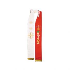 Stuła kapłańska dwustronna (k35) - EUCHARYSTYCZNE - Nowość
