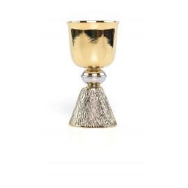 Kielich mini z dekoracyjną podstawą - 13 cm (010) - KIELICHY MSZALNE - Nowość