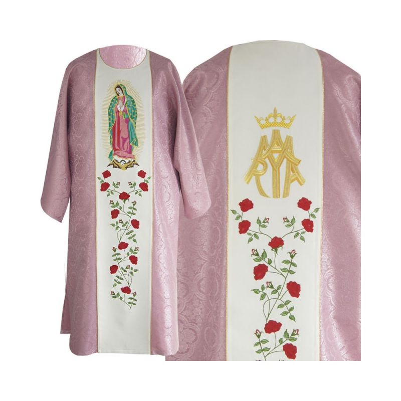 Dalmatyka Maryjna różowa - Dalmatyka Maryjna różowa