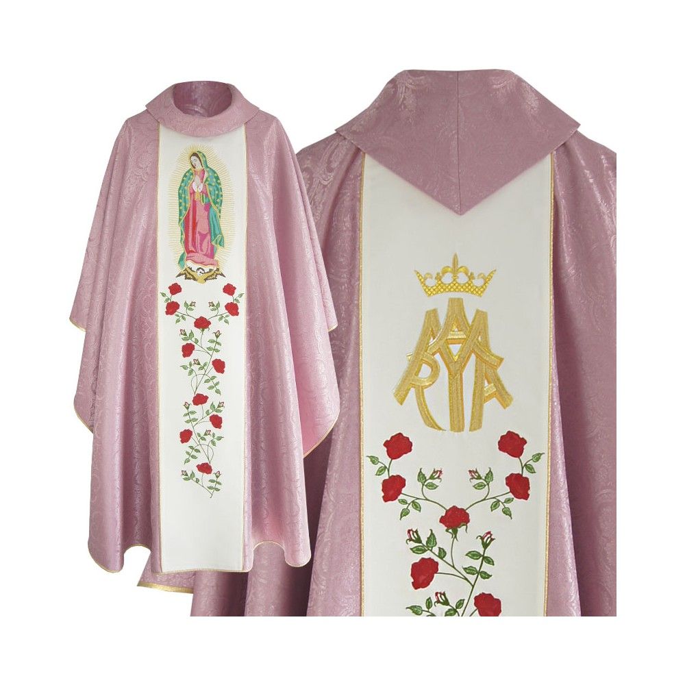 Ornat gotycki "Matka Boska z Guadalupe (34) - zdjęcie 2 - Ornat gotycki "Matka Boska z Guadalupe (34)