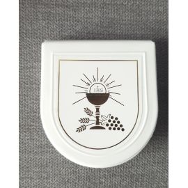 Pudełko komunijne na różaniec białe - Pudełka na różaniec - Nowość