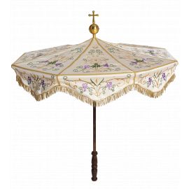 Baldachim procesyjny - typ parasol (2) - Baldachimy haftowane - Nowość