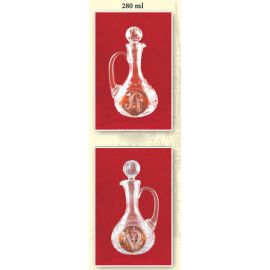 Ampułki mszalne kryształowe - 280 ml (1) - AMPUŁKI I TACKI MSZALNE - Nowość