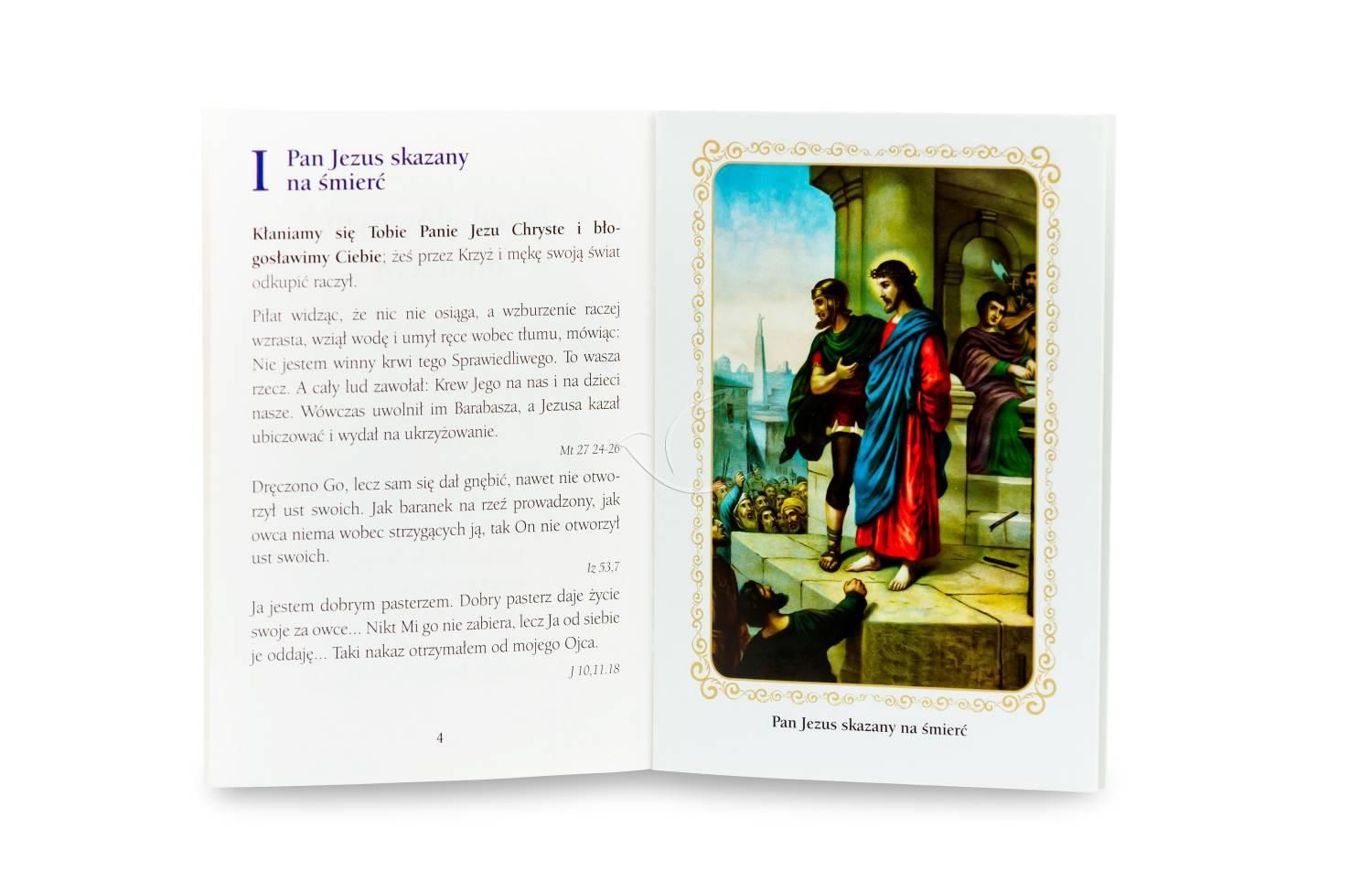 Książeczka - Droga Krzyżowa Jezusa Chrystusa - zdjęcie 2 - Książeczka - Droga Krzyżowa Jezusa Chrystusa