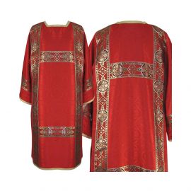 Dalmatyka Gotycka  - kolory liturgiczne (3) - DALMATYKI - Nowość