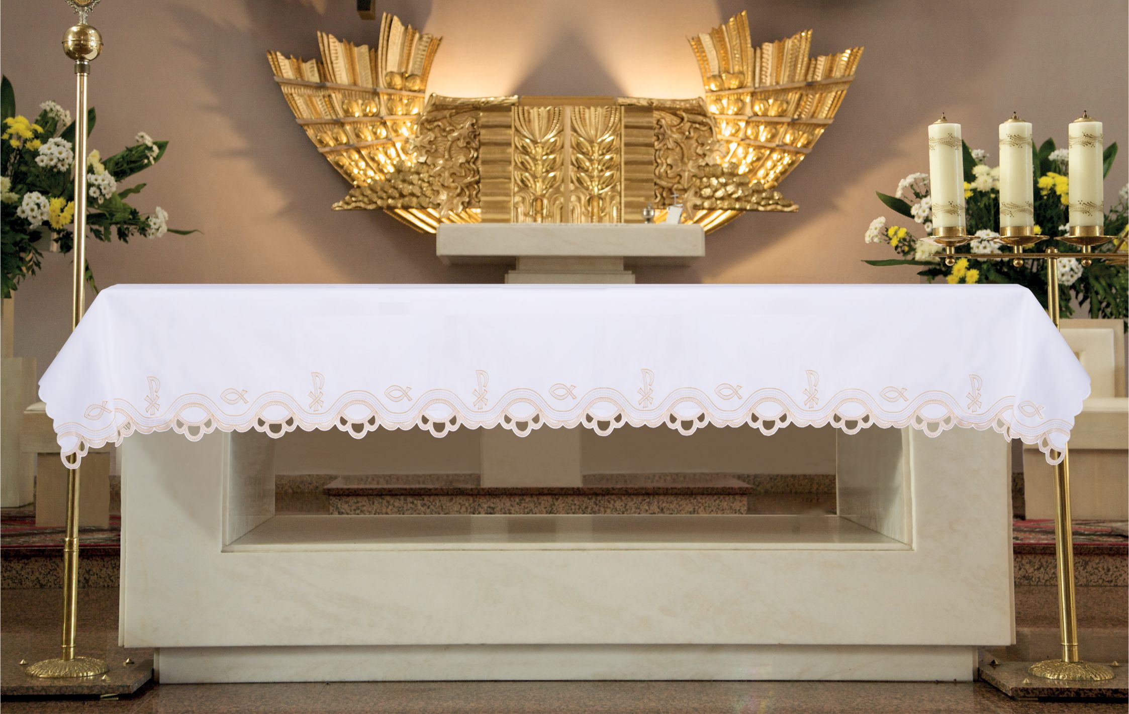 Obrus haftowany PX, ryba (161)