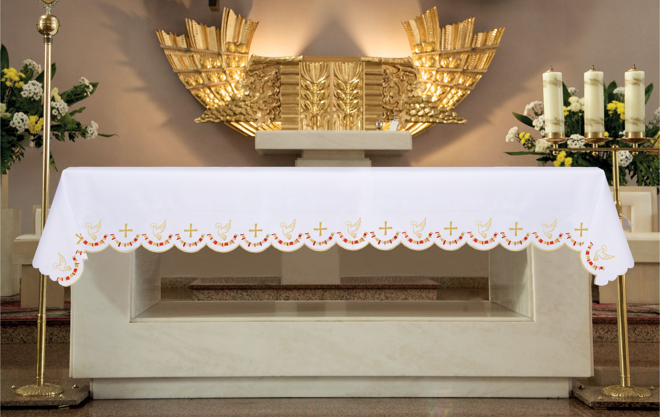 Obrus haftowany Duch Święty (163)