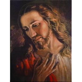 Obraz 30x40 - Twarz Pana Jezusa (Dolindo) - OBRAZY RELIGIJNE - Nowość