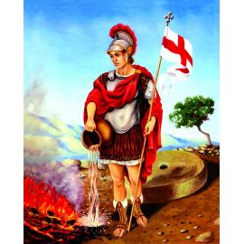 Obraz 30x40 - Święty Florian - OBRAZY RELIGIJNE - Nowość