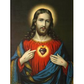 Obraz 30x40 - Serce Jezusa - OBRAZY RELIGIJNE - Nowość