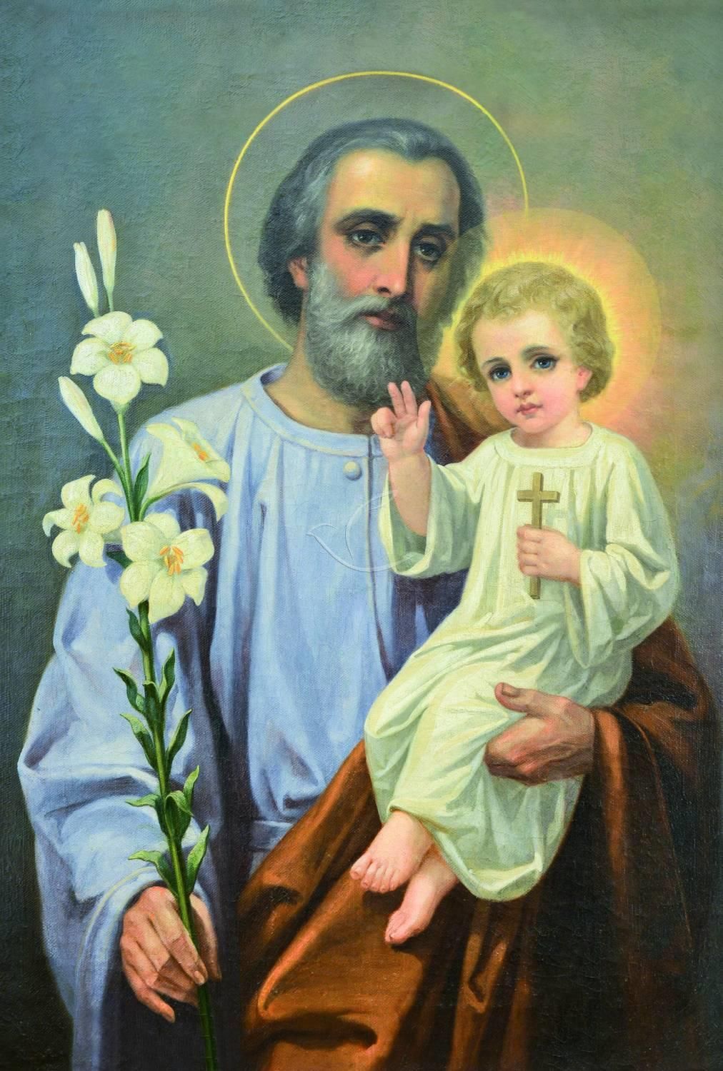 Obraz 30x40 - Święty Józef