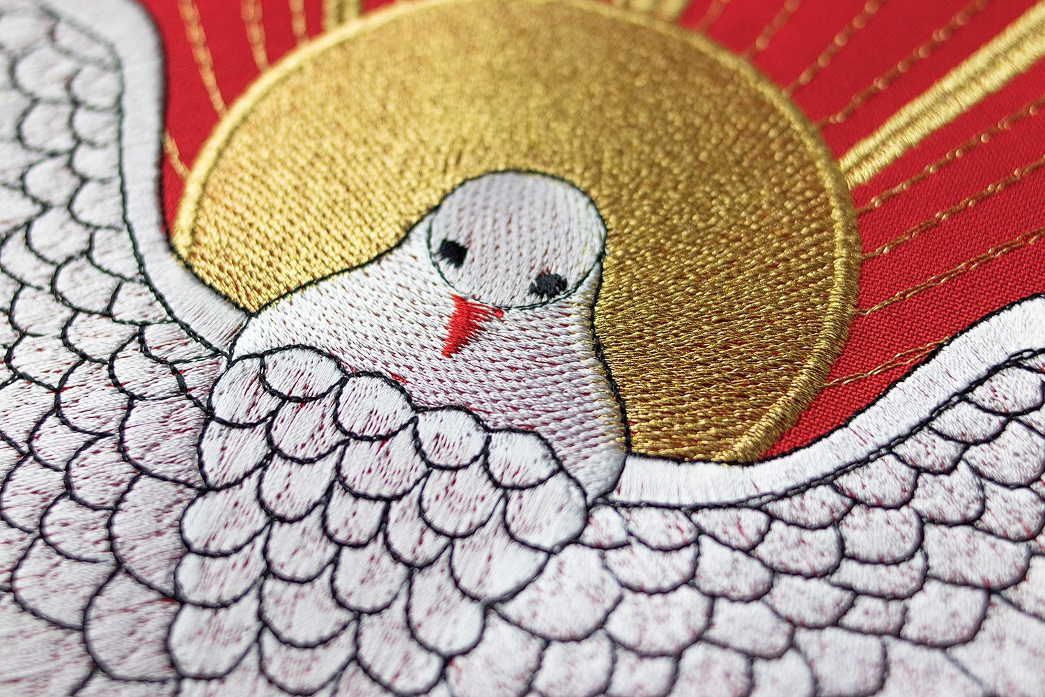 Ornat haftowany Duch Święty (2) - zdjęcie 2 - Ornat haftowany Duch Święty (2)