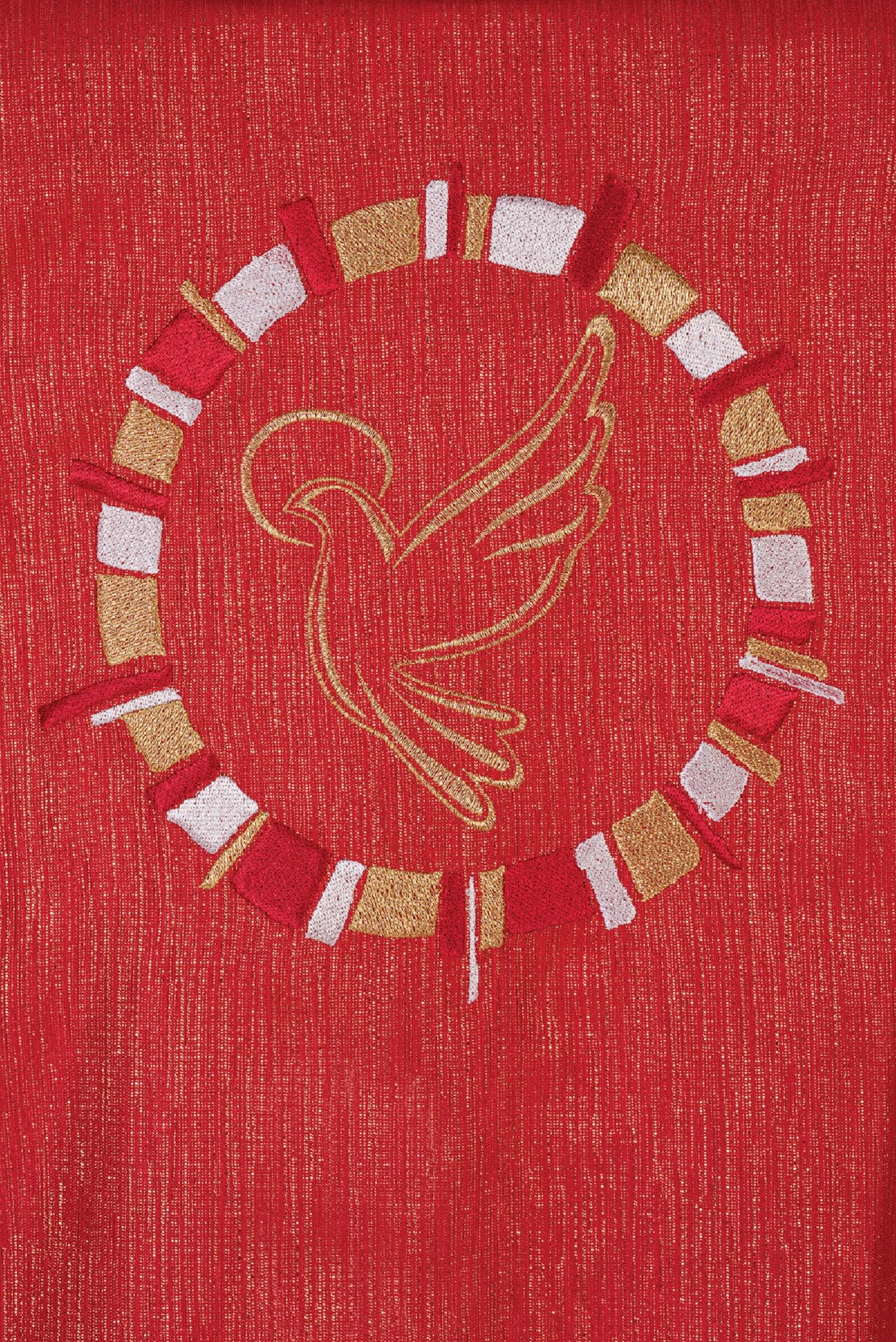 Ornat haftowany Duch Święty (4) - zdjęcie 2 - Ornat haftowany Duch Święty (4)