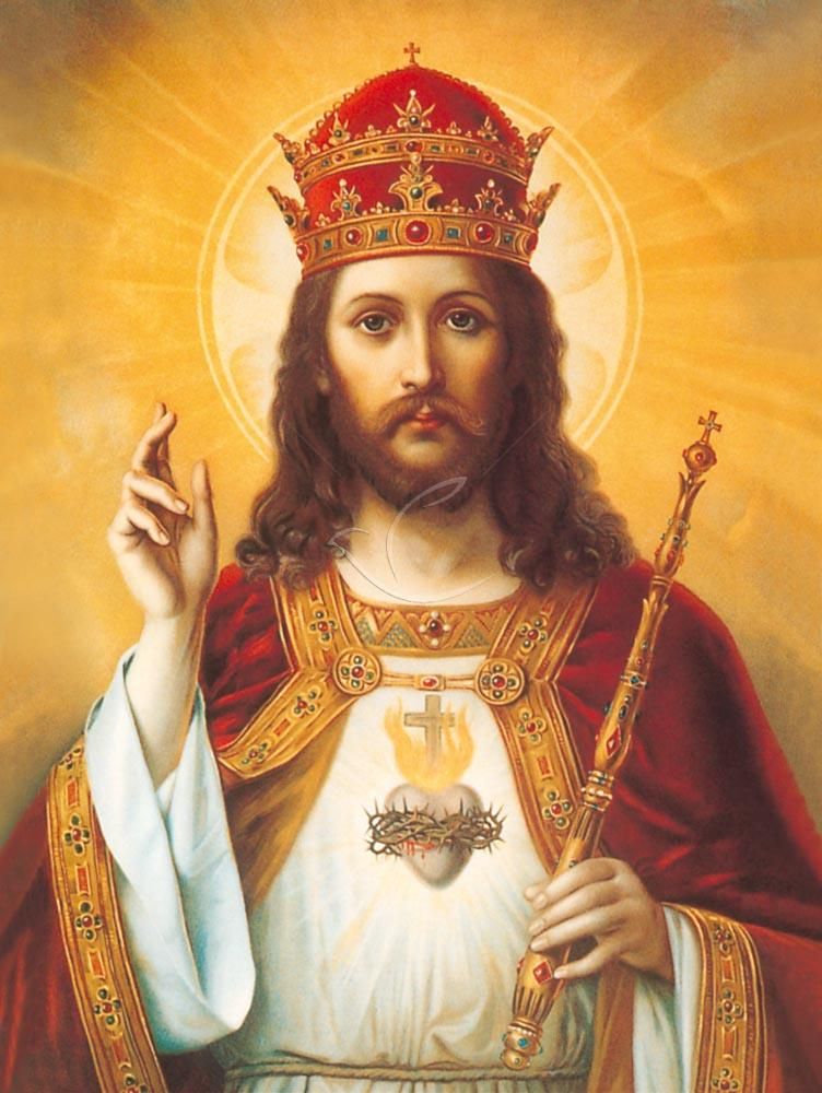 Obraz 30x40 - Chrystus Król