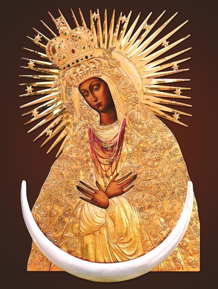 Obraz 30x40 - Matka Boża Ostrobramska