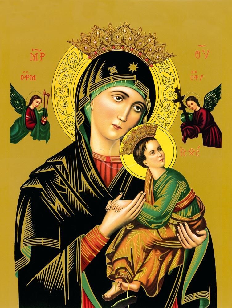 Obraz 30x40 - Matka Boża Nieustającej Pomocy