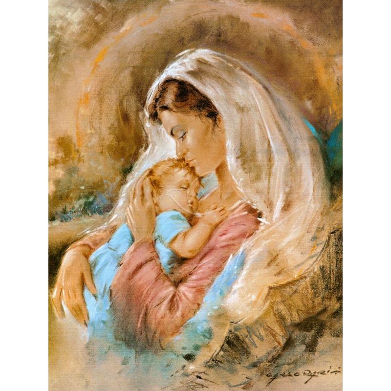 Obraz 30x40 - Matka Boża Karmiąca (2) - Obraz 30x40 - Matka Boża Karmiąca (2)