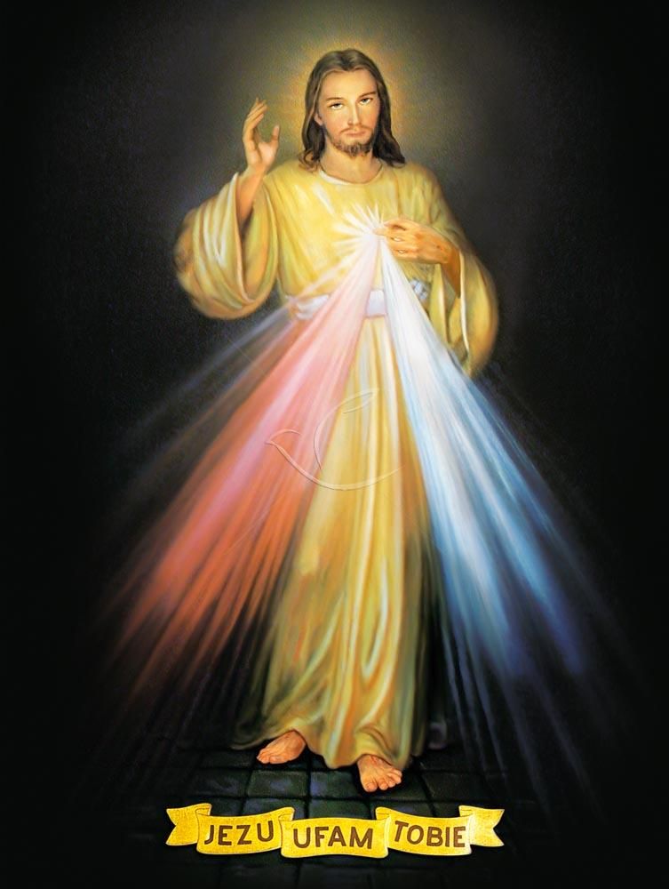 Obraz 30x40 - Jezu Ufam Tobie