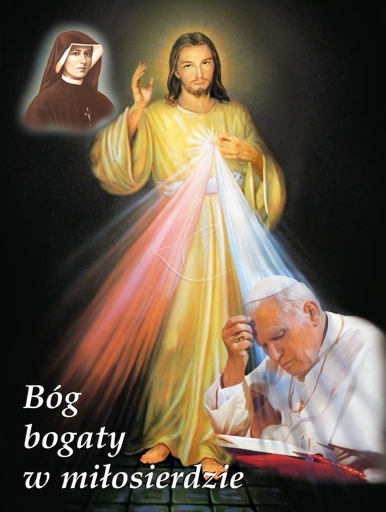 Obraz 30x40 - Bóg bogaty w Miłosierdzie