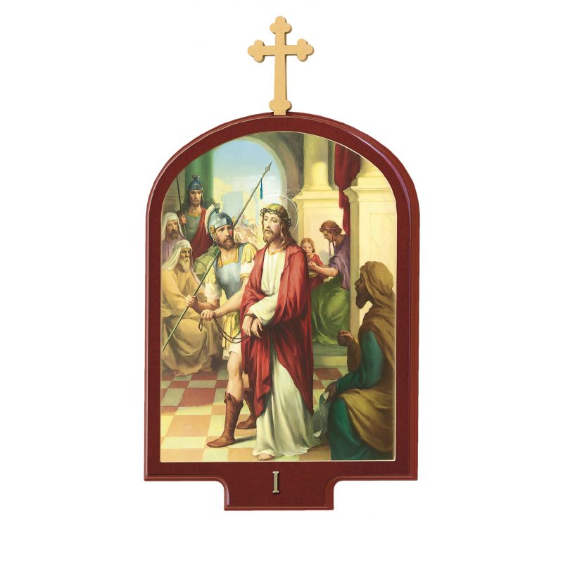 Stacje drogi krzyżowej 48 x 34 cm (7) - Stacje drogi krzyżowej 48 x 34 cm (7)