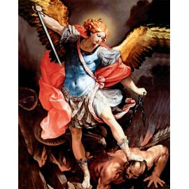 Obrazek 20x25 - Św. Michał Archanioł - OBRAZY RELIGIJNE - Nowość