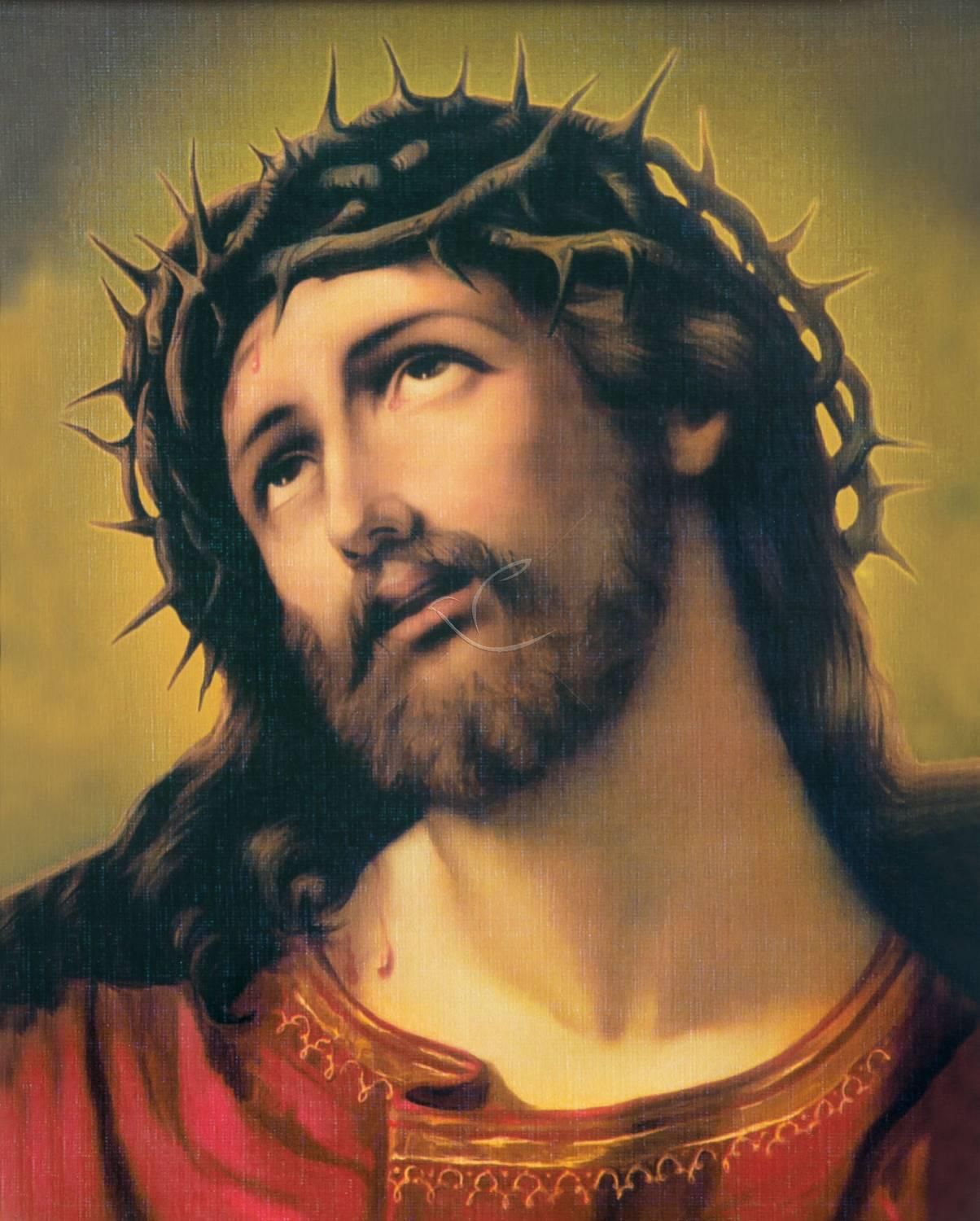 Obrazek 20x25 - Jezus cierniem ukoronowany