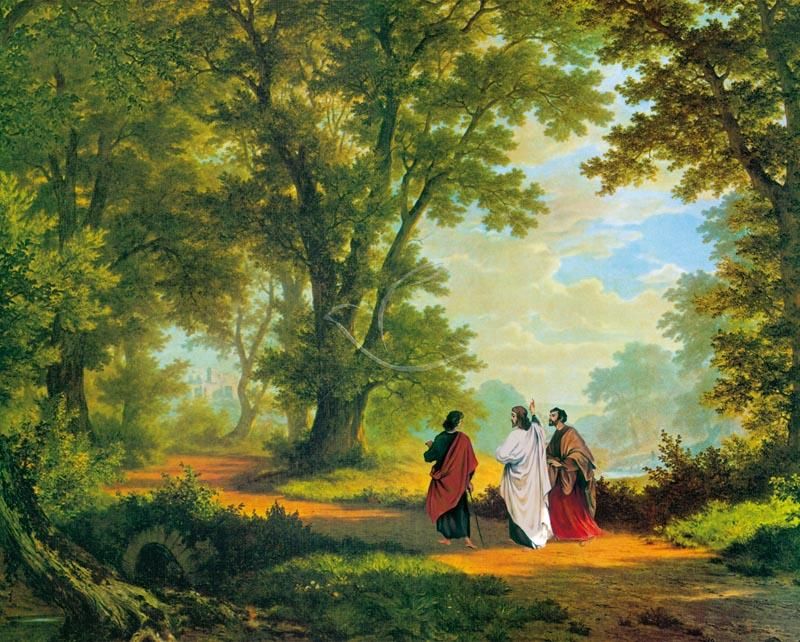 Obrazek 20x25 - Droga do Emaus