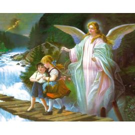 Obrazek 20x25 - Anioł Stróż (3) - OBRAZY RELIGIJNE - Nowość