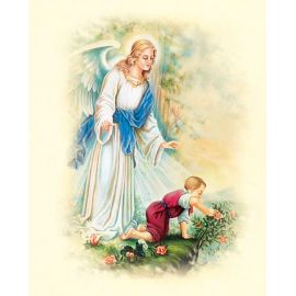 Obrazek 20x25 - Anioł Stróż (8) - OBRAZY RELIGIJNE - Nowość