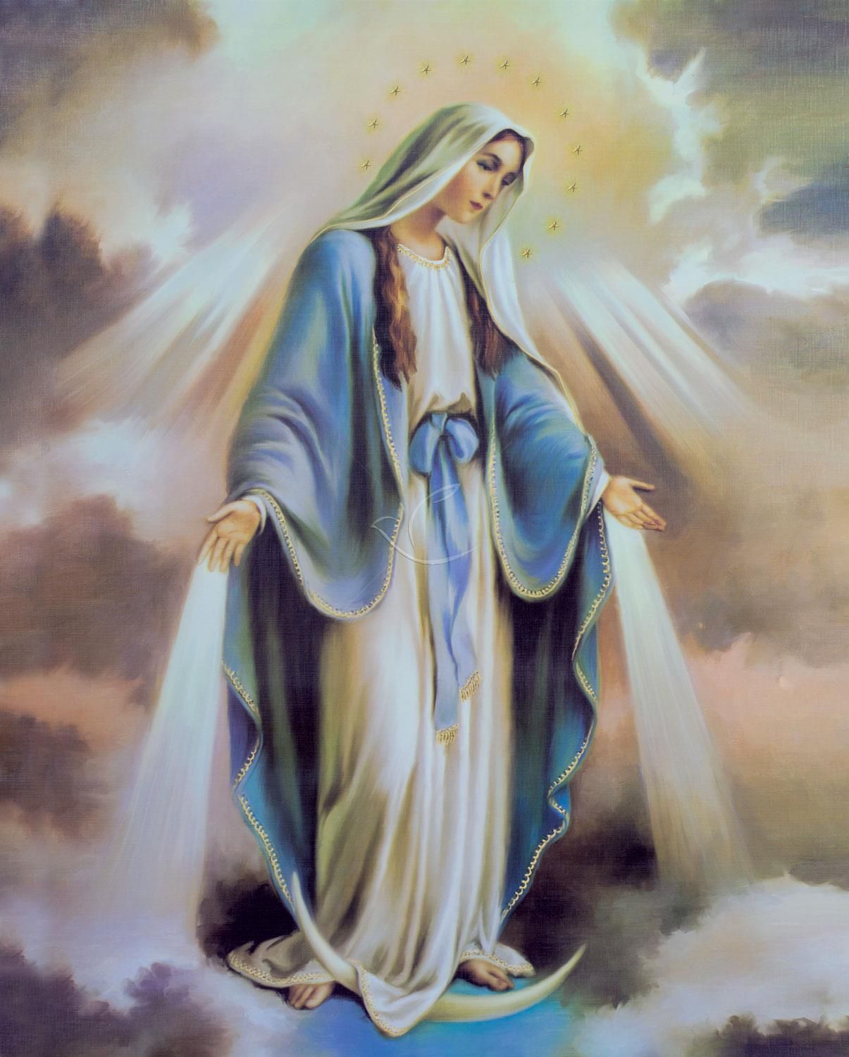 Obrazek 20x25 - Matka Boża Niepokalana