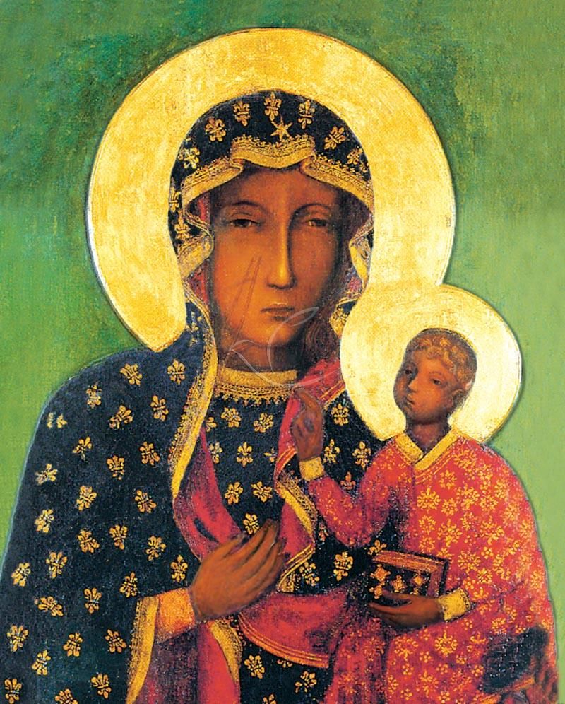 Obrazek 20x25 - Matka Boża Częstochowska