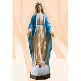 Figura Matka Boża Niepokalana kolor - 160 cm (4) - Matka Boża Niepokalana - Nowość