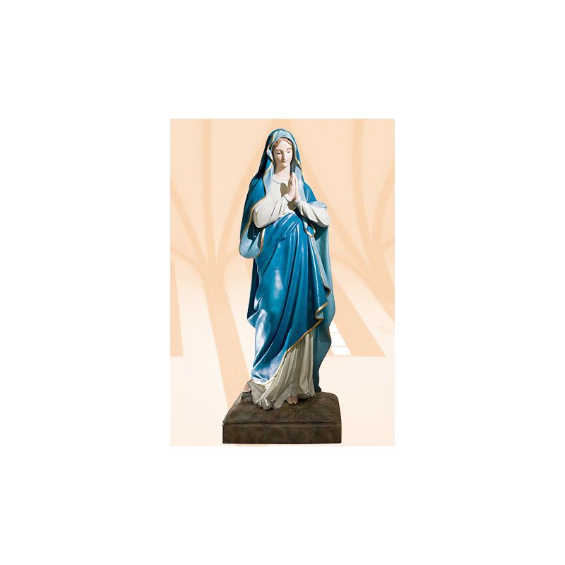 Figura Matka Boża Niepokalana kolor - 150 cm (5) - Figura Matka Boża Niepokalana kolor - 150 cm (5)