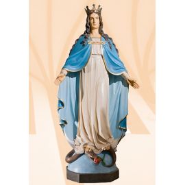 Figura Matka Boża Niepokalana kolor - 125 cm - FIGURY - Nowość