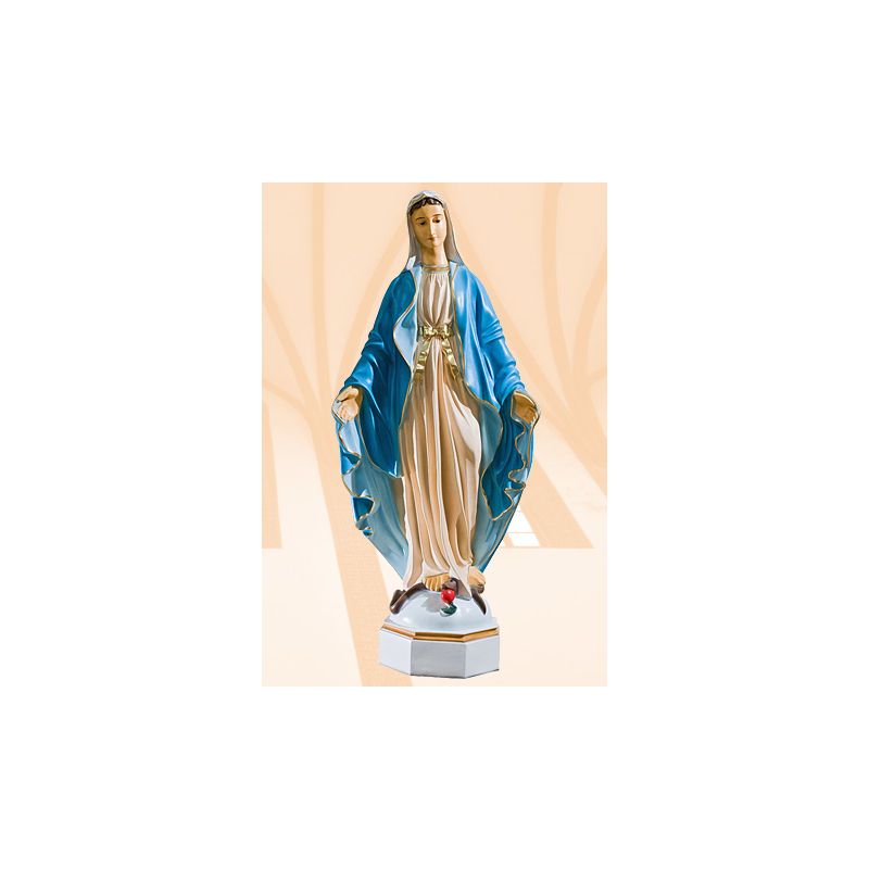 Figura Matka Boża Niepokalana kolor - 120 cm - Figura Matka Boża Niepokalana kolor - 120 cm