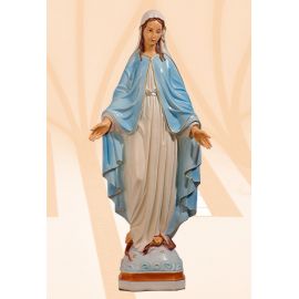 Figura Matka Boża Niepokalana kolor - 80 cm - Matka Boża Niepokalana - Nowość
