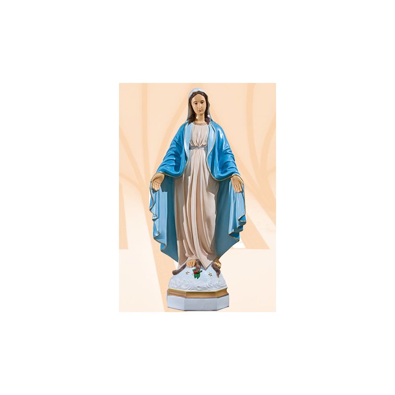 Figura Matka Boża Niepokalana kolor - 70 cm - Figura Matka Boża Niepokalana kolor - 70 cm