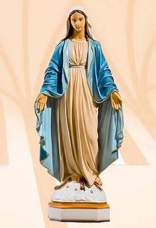 Figura Matka Boża Niepokalana kolor - 50 cm - Matka Boża Niepokalana