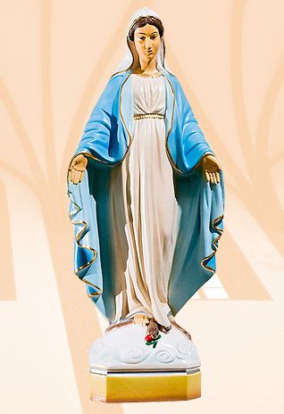 Figura Matka Boża Niepokalana kolor - 30 cm - Matka Boża Niepokalana