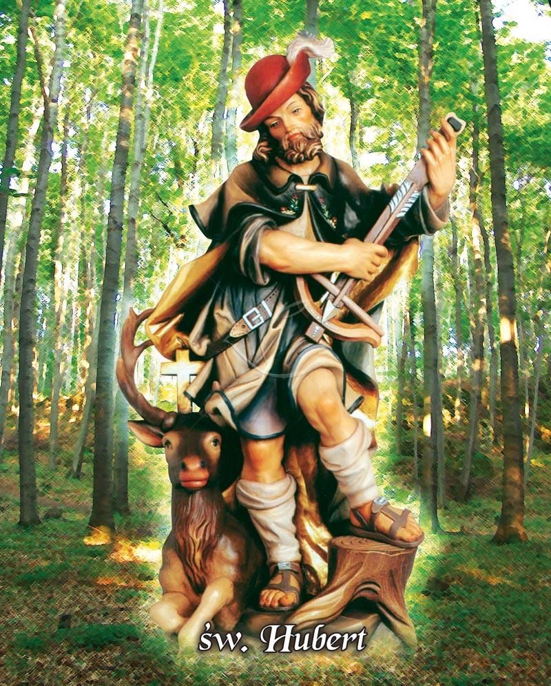 Obrazek 20x25 - Św. Hubert