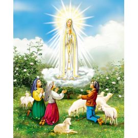 Obrazek 20x25 - Matka Boża Fatimska - OBRAZY RELIGIJNE - Nowość