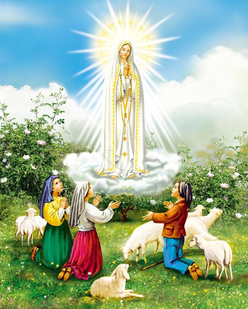 Obrazek 20x25 - Matka Boża Fatimska