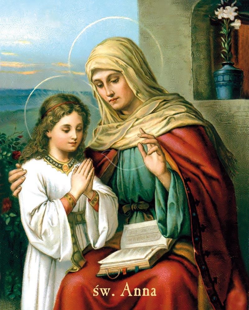 Obrazek 20x25 - Św. Anna