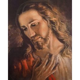 Obrazek 20x25 - Twarz Jezusa - OBRAZY RELIGIJNE - Nowość