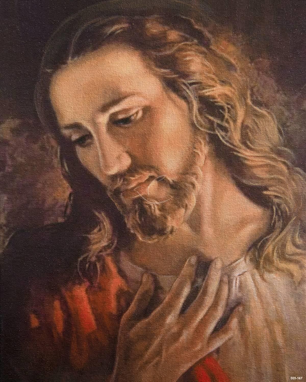 Obrazek 20x25 - Twarz Jezusa