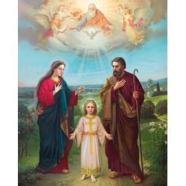 Obrazek 20x25 - Święta Rodzina (1) - OBRAZY RELIGIJNE - Nowość