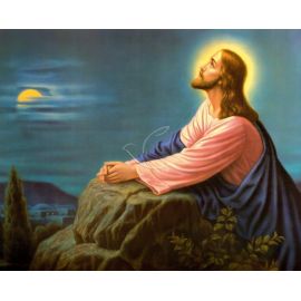Obrazek 20x25 - Modlitwa w Ogrójcu - OBRAZY RELIGIJNE - Nowość