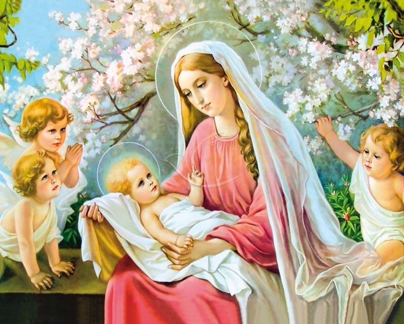 Obrazek 20x25 - Matka Boża z Dzieciątkiem (3)