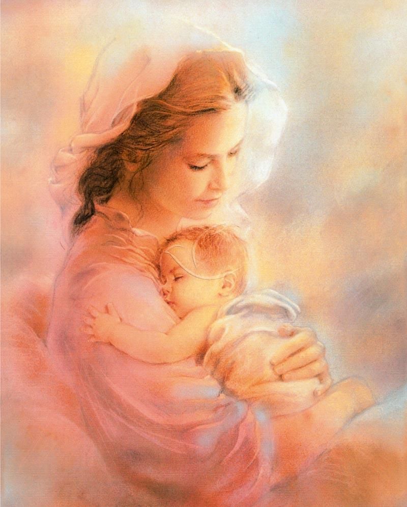 Obrazek 20x25 - Matka Boża z Dzieciątkiem (4)