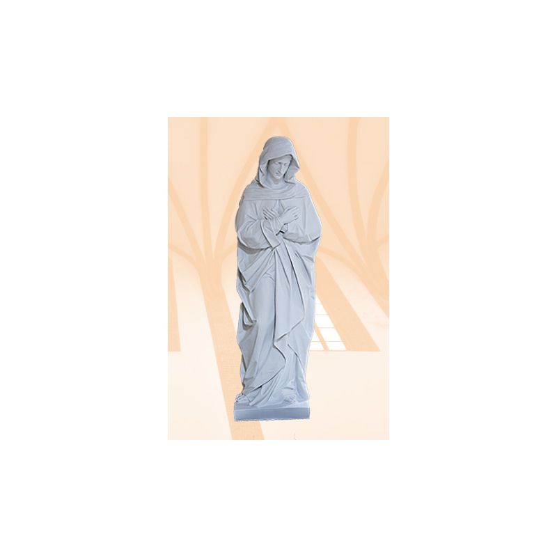 Figura Matka Boża Bolesna biała - 100 cm - Figura Matka Boża Bolesna biała - 100 cm